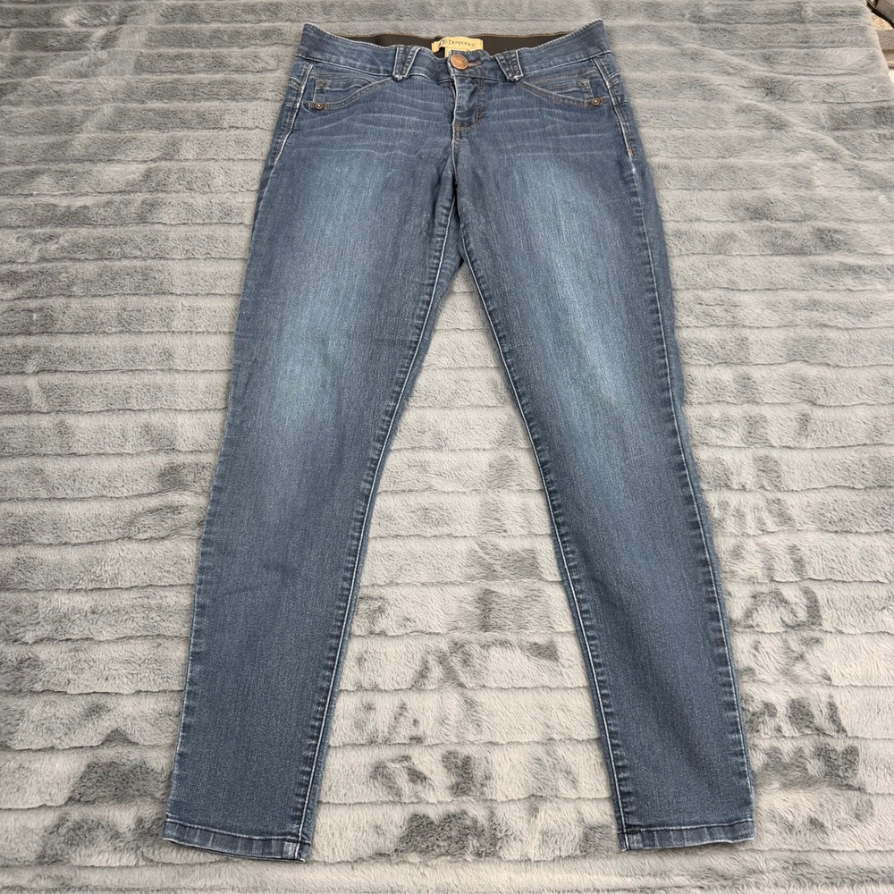 Democracy Ab solution Skinny Jeans Medium Wash Blue Denim Size 6
